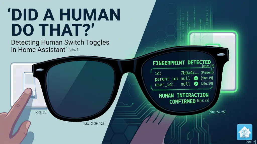 How to Detect a Physical Switch Press in Home Assistant